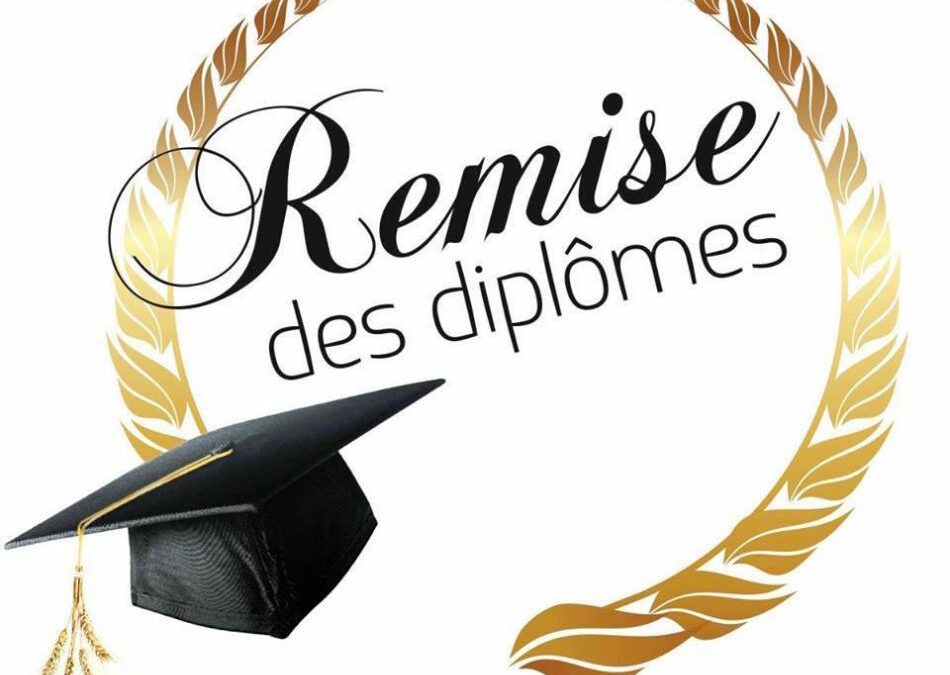 Remise des diplômes