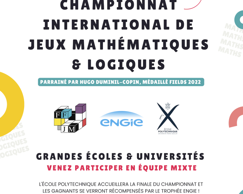 Participation d’élèves à la finale française des championnats internationaux de Jeux Mathématiques !